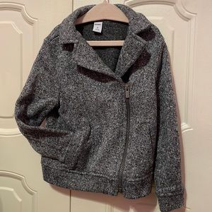 Adorable Old Navy zip up moto style girl’s jacket